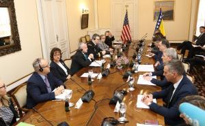 Foto: Dženan Kriještorac / Radiosarajevo.ba / Zamjenik državnog sekretara SAD sastao se s članovima Predsjedništva BiH